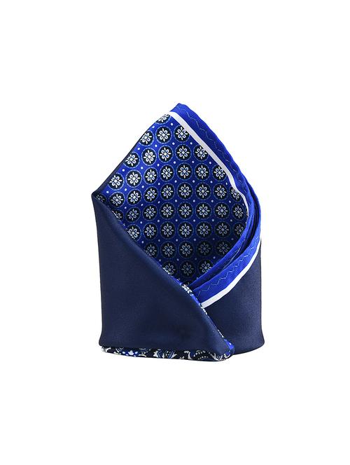 blue polyester pocketsquare - 16832543 - Very Small Image - 1