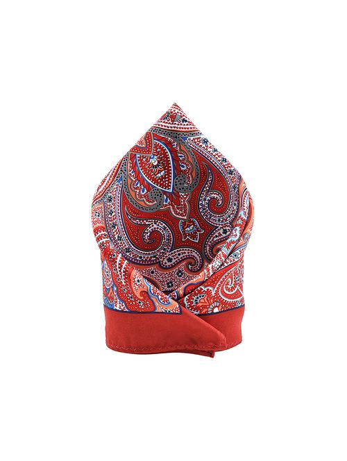 red polyester pocketsquare - 16832559 - Very Small Image - 1