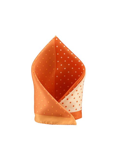 orange polyester pocketsquare - 16832572 - Very Small Image - 1