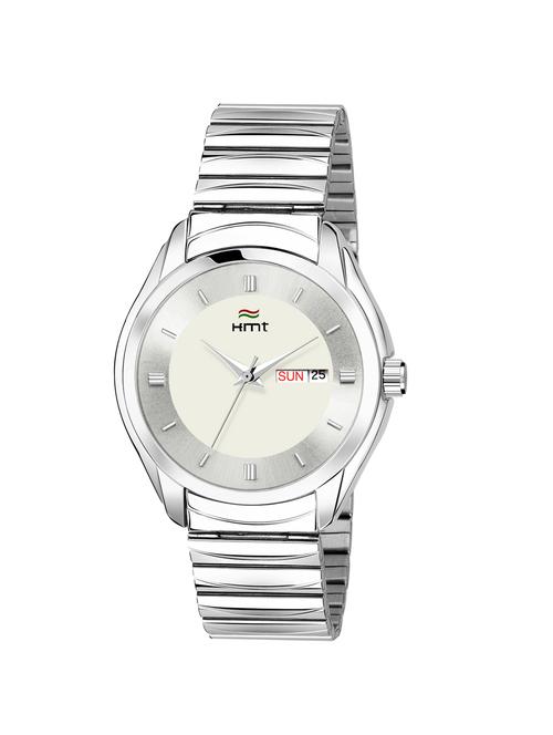 hemt dial white analogue watches for men-hm-gr350wht-slv ch-1 - 16832832 - Very Small Image - 1