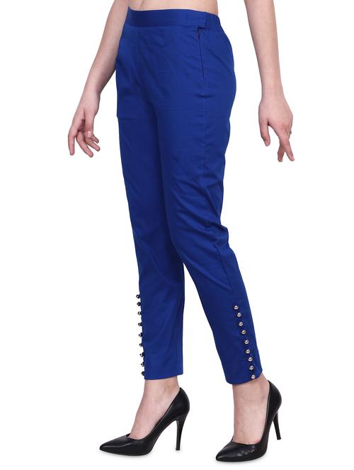 high rise button detail jegging - 16833253 - Very Small Image - 1