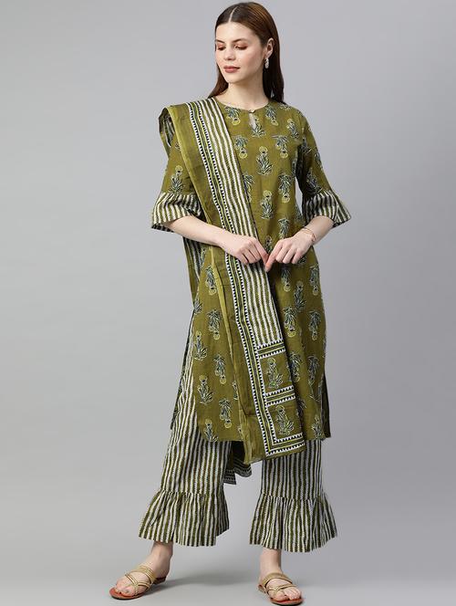 floral print suit set - 16833285 - Very Small Image - 1