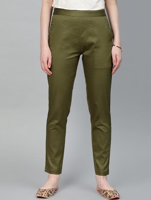 high rise flat front trouser - 16833309 - Very Small Image - 1