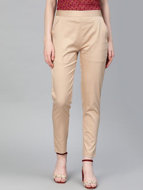 high rise flat front trouser - 16833311 - Very Small Image - 1