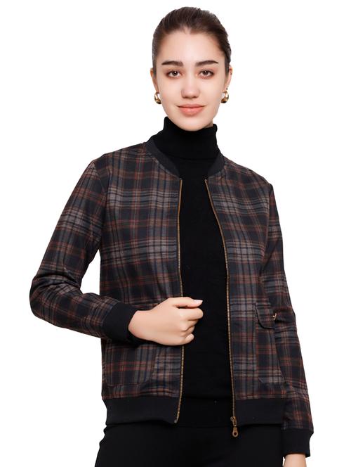 pocket flap zipper bomber jacket - 16833332 - Very Small Image - 1