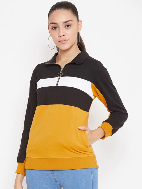 color block sweatshirt - 16833709 - Very Small Image - 1