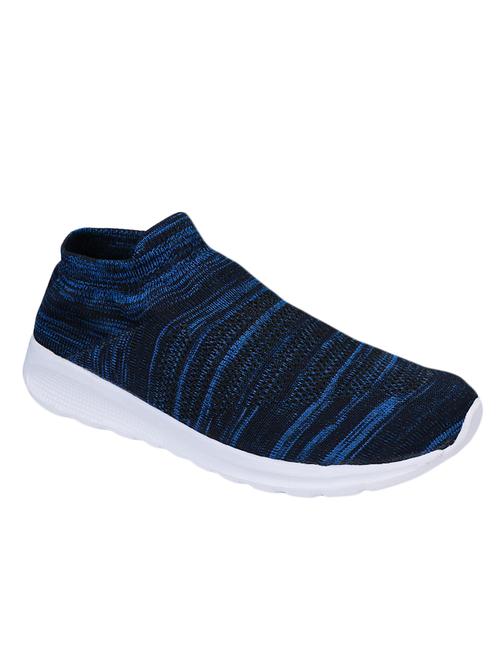 blue fabric slipon sport shoes - 16834028 - Very Small Image - 1