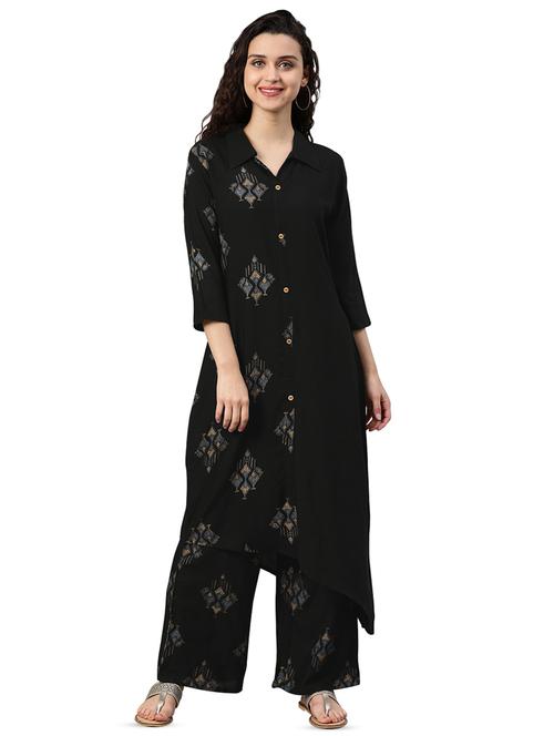 printed asymmetric urta - 16834149 - Very Small Image - 1
