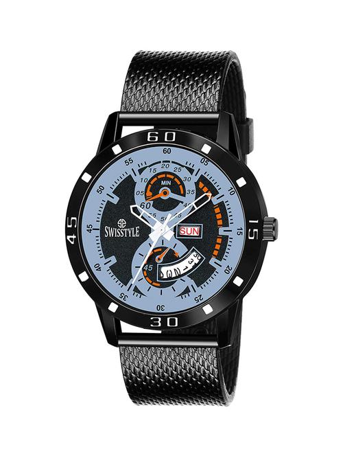 swisstyle date and day dial black analogue watches for men-ss-gr066-blk-blk (1) - 16834301 - Very Small Image - 1