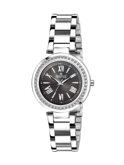 swisstyle dial black analogue watches for women-ss-lr313-blk-ch (1) - 16834662 - Very Small Image - 1