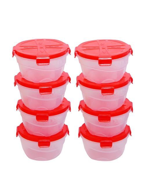 unbreakable transparent containers (pack of 8) - 16835154 - Very Small Image - 1