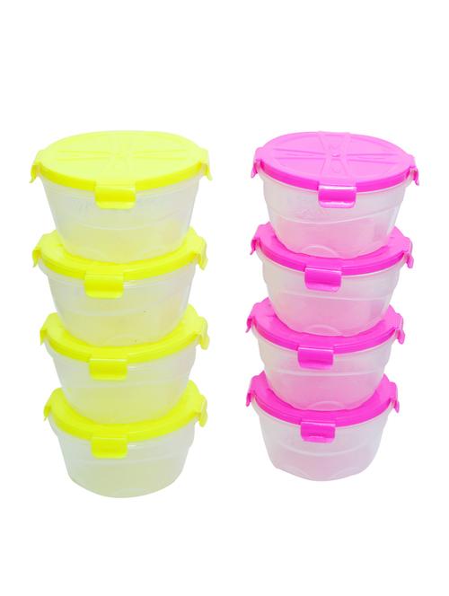 unbreakable transparent containers (pack of 8) - 16835155 - Very Small Image - 1