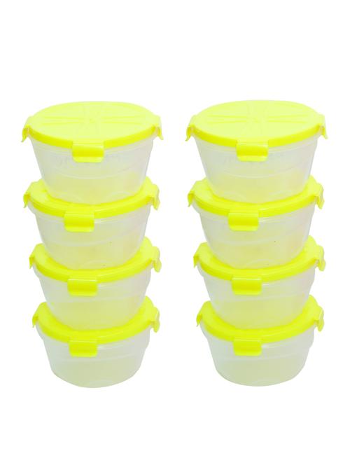 unbreakable transparent light green containers (pack of 8) - 16835159 - Very Small Image - 1