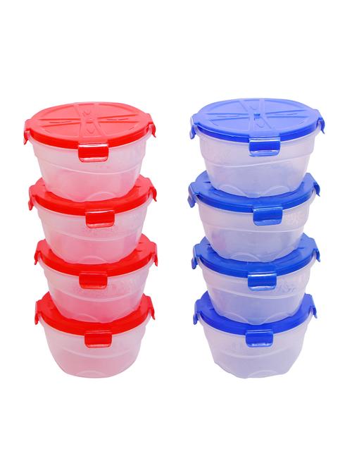 unbreakable transparent containers (pack of 8) - 16835161 - Very Small Image - 1