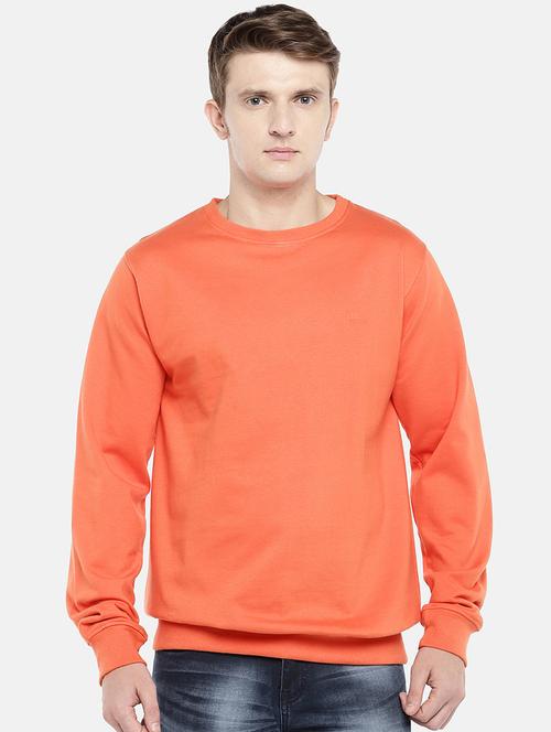 orange solid sweatshirt - 16835792 - Very Small Image - 1
