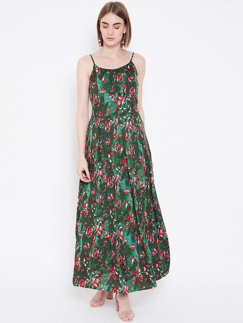 cami neck floral maxi dress - 16837350 - Very Small Image - 1
