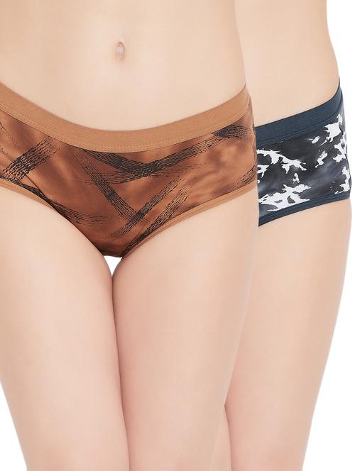 set of 2 printed hipster panty - 16837787 - Very Small Image - 1