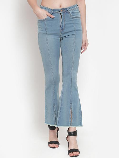 front vent boot cut jeans - 16837898 - Very Small Image - 1