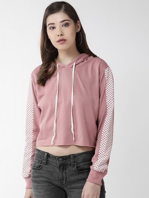 hooded neck boxy sweatshirt - 16838485 - Very Small Image - 1