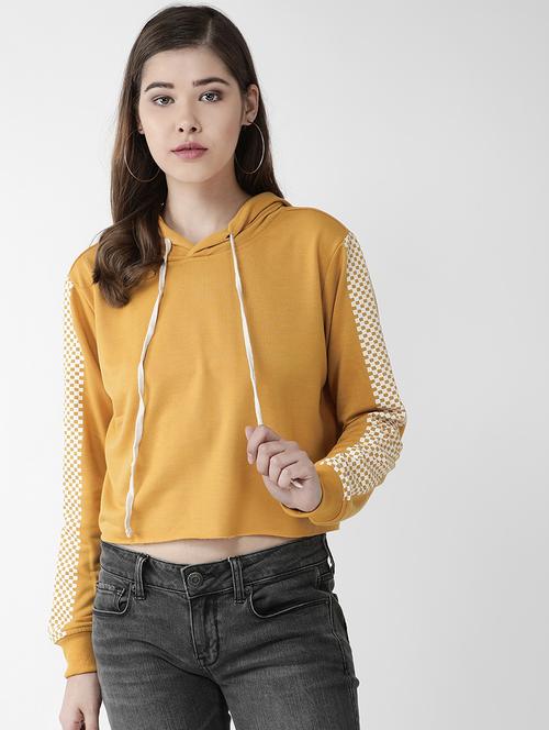 hooded neck boxy sweatshirt - 16838487 - Very Small Image - 1
