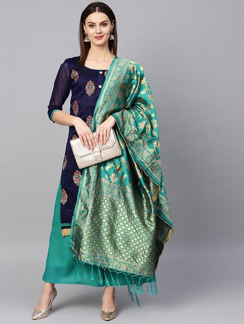 embroidered suit set - 16838892 - Very Small Image - 1