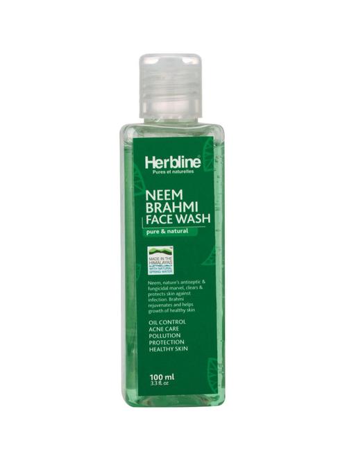 hebaline neem & brahmi face wash 100ml - 16840150 - Very Small Image - 1