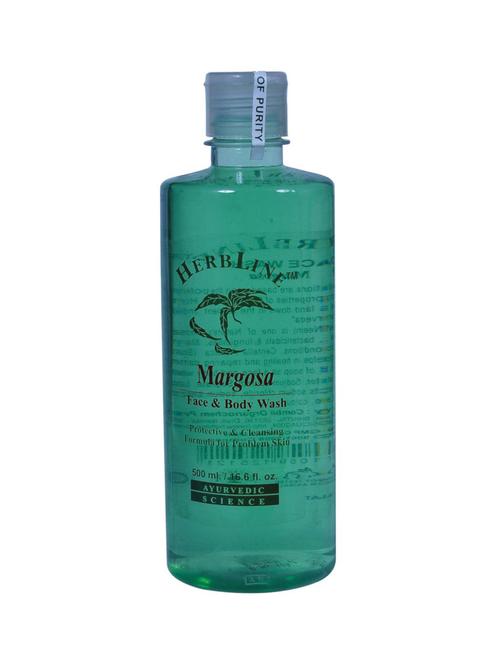 herbline margosa face & body wash 500ml - 16840160 - Very Small Image - 1