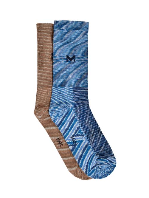 multi colored cotton above ankle length socks - 16842079 - Very Small Image - 1