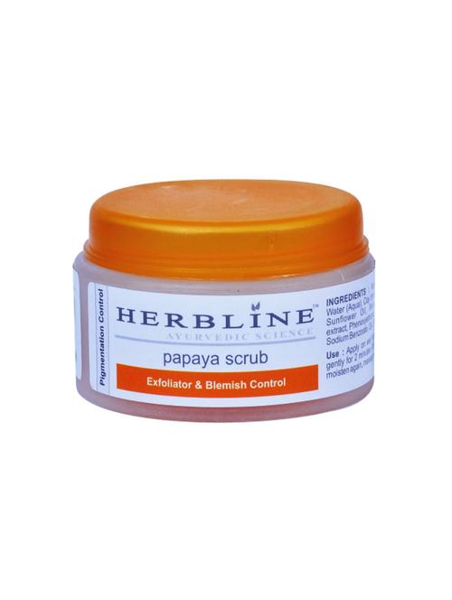 herbline papaya scrub 50gm - 16843380 - Very Small Image - 1