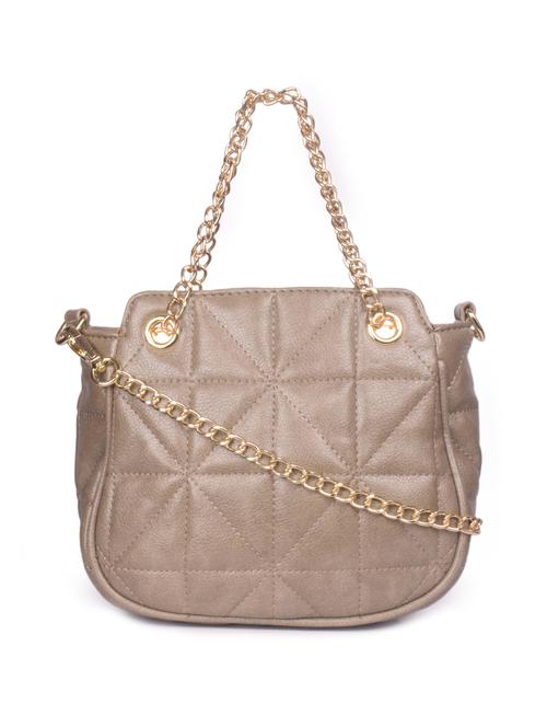 olive green leatherette regular handbag - 16843491 - Very Small Image - 1