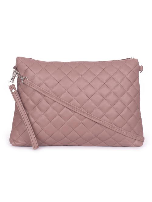 brown leatherette regular sling bag - 16843516 - Very Small Image - 1