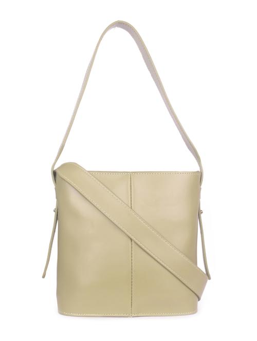 green leatherette regular sling bag - 16843540 - Very Small Image - 1