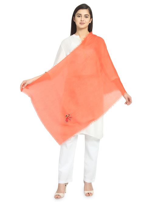 orange viscose scarf - 16843700 - Very Small Image - 1