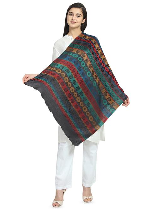 multi colored viscose stole - 16843770 - Very Small Image - 1