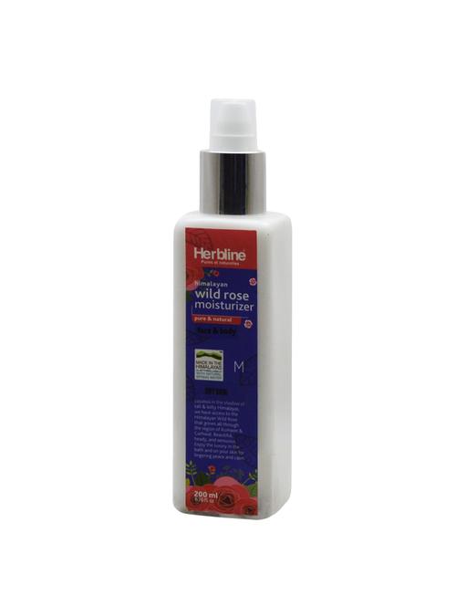 herbline wild rose moisturizer face & body 200ml - 16843909 - Very Small Image - 1