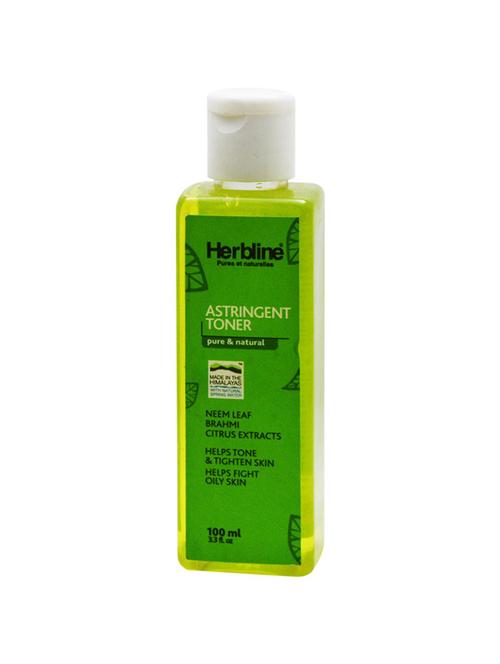 herbline astringent toner neem leaf brahmi and citrus 100ml - 16843925 - Very Small Image - 1