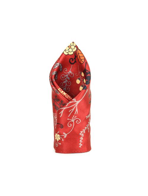 red polyester pocketsquare - 16845350 - Very Small Image - 1