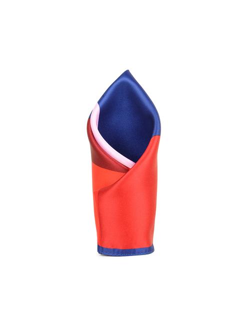 multi colored polyester pocketsquare - 16845353 - Very Small Image - 1
