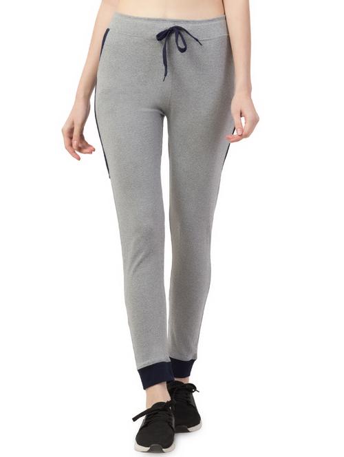 drawstring waist solid track pant - 16847064 - Very Small Image - 1