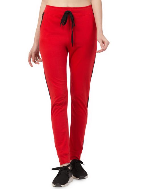 drawstring waist solid track pant - 16847071 - Very Small Image - 1