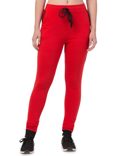 drawstring waist solid track pant - 16847072 - Very Small Image - 1