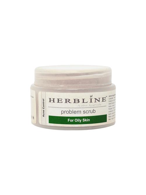 herbline acne and oily skin problem control scrub 50gm - 16847518 - Very Small Image - 1