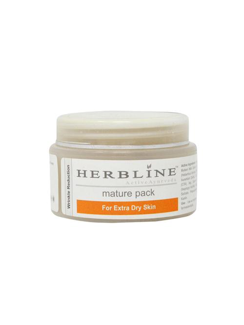 herbline mature pack for wrinkle reduction facial pack 50gm - 16847520 - Very Small Image - 1