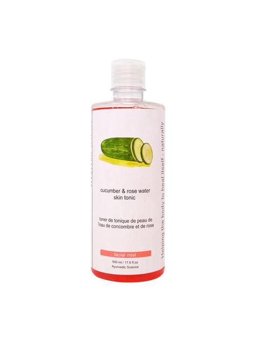 herbline cucumber and rose water skin tonic facial mist 500ml - 16847526 - Very Small Image - 1