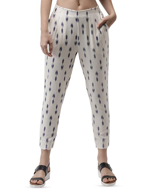 ikat straight tapered pant - 16848152 - Very Small Image - 1