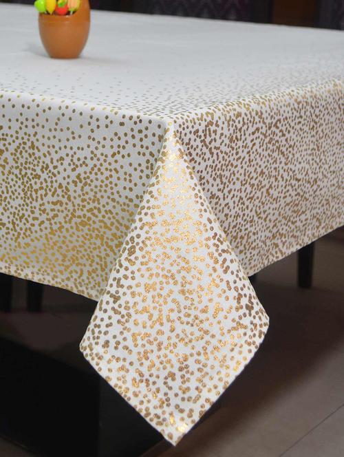 r home mettalic 6 seater print table cover - 16848173 - Very Small Image - 1