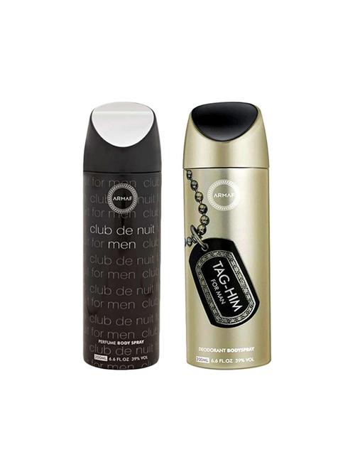 armaf club de nuit men & tag him deodrant spray - 16848874 - Very Small Image - 1