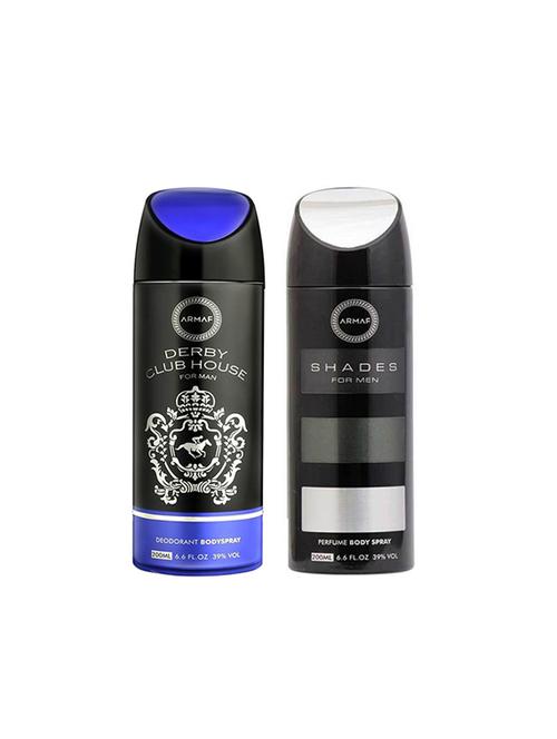 armaf derby black house black & shades deodrant spray - 16848881 - Very Small Image - 1