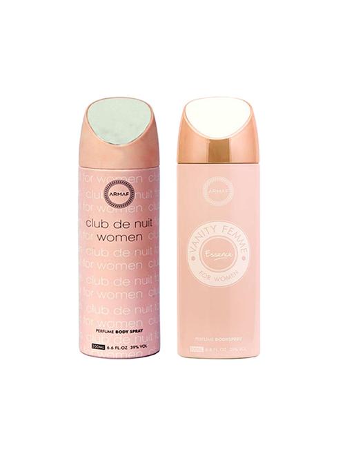 armaf vanity femme & club de nuit women deodrant spray - 16848922 - Very Small Image - 1