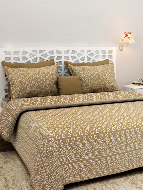 jaipuri printed king size bedsheet - 16849981 - Very Small Image - 1